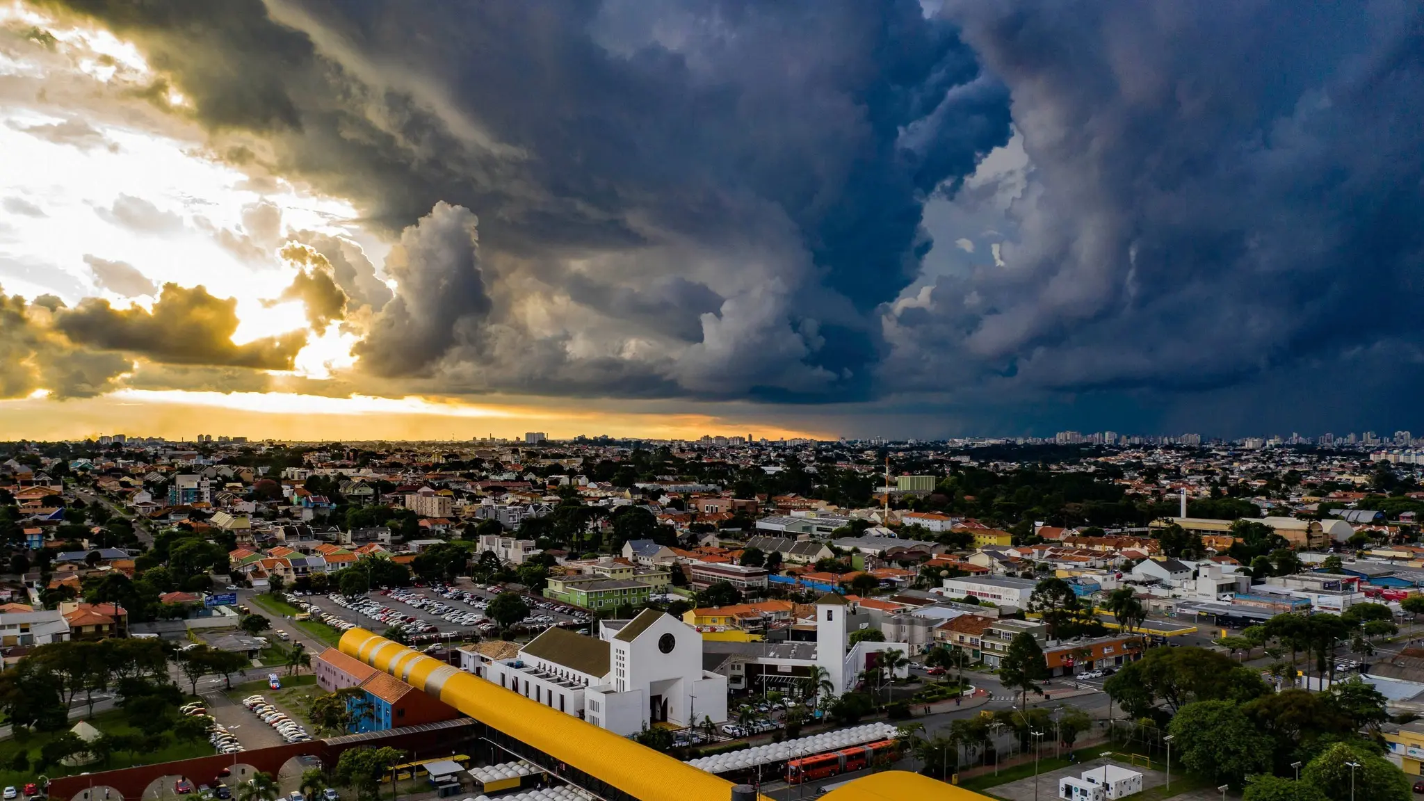 tempestade chuva paraná curitiba