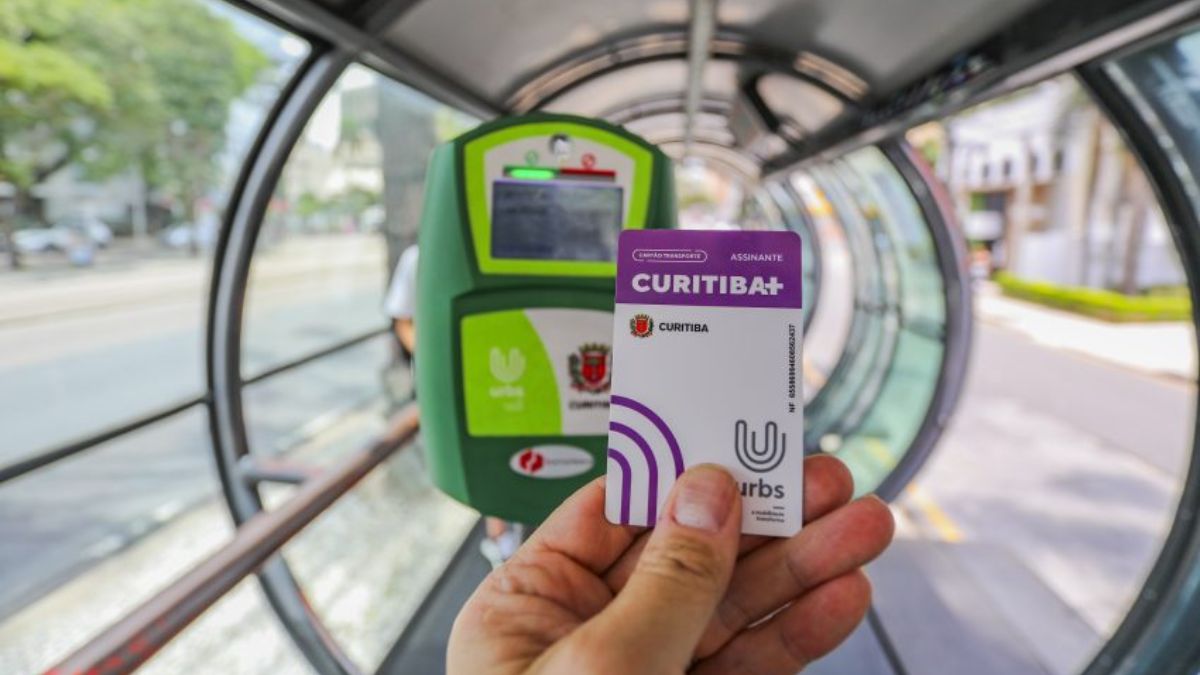 cartão, curitiba+, curitiba mais, cartão transporte, cartão pré-pago, urbs, ônibus, transporte coletivo, transporte público, prefeitura de curitiba