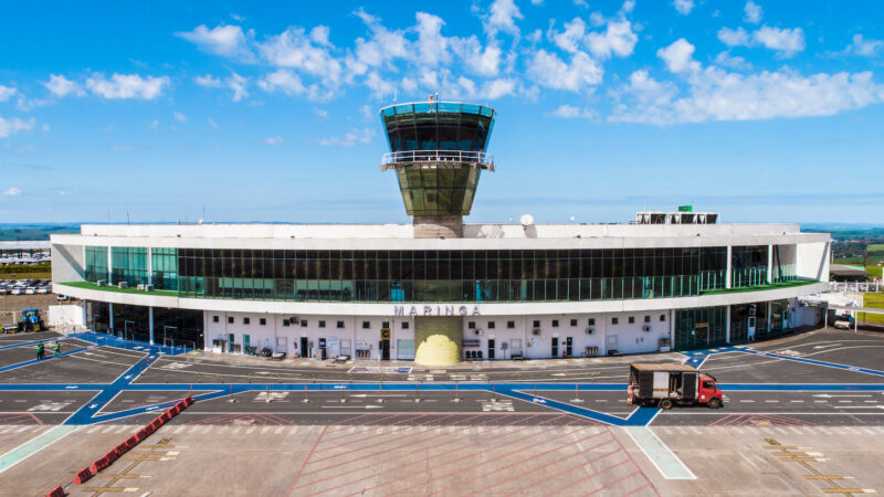 Aeroporto de Maringá bate novo recorde de movimentação de passageiros