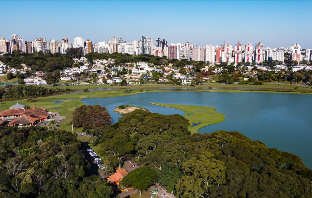 Parque Barigui, em Curitiba temperatura previsão do tempo