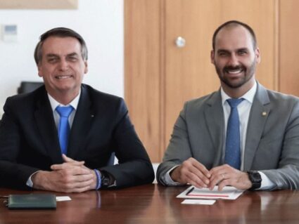 Bolsonaro é plano A, posso ser o plano B, diz Eduardo sobre eleição de 2026