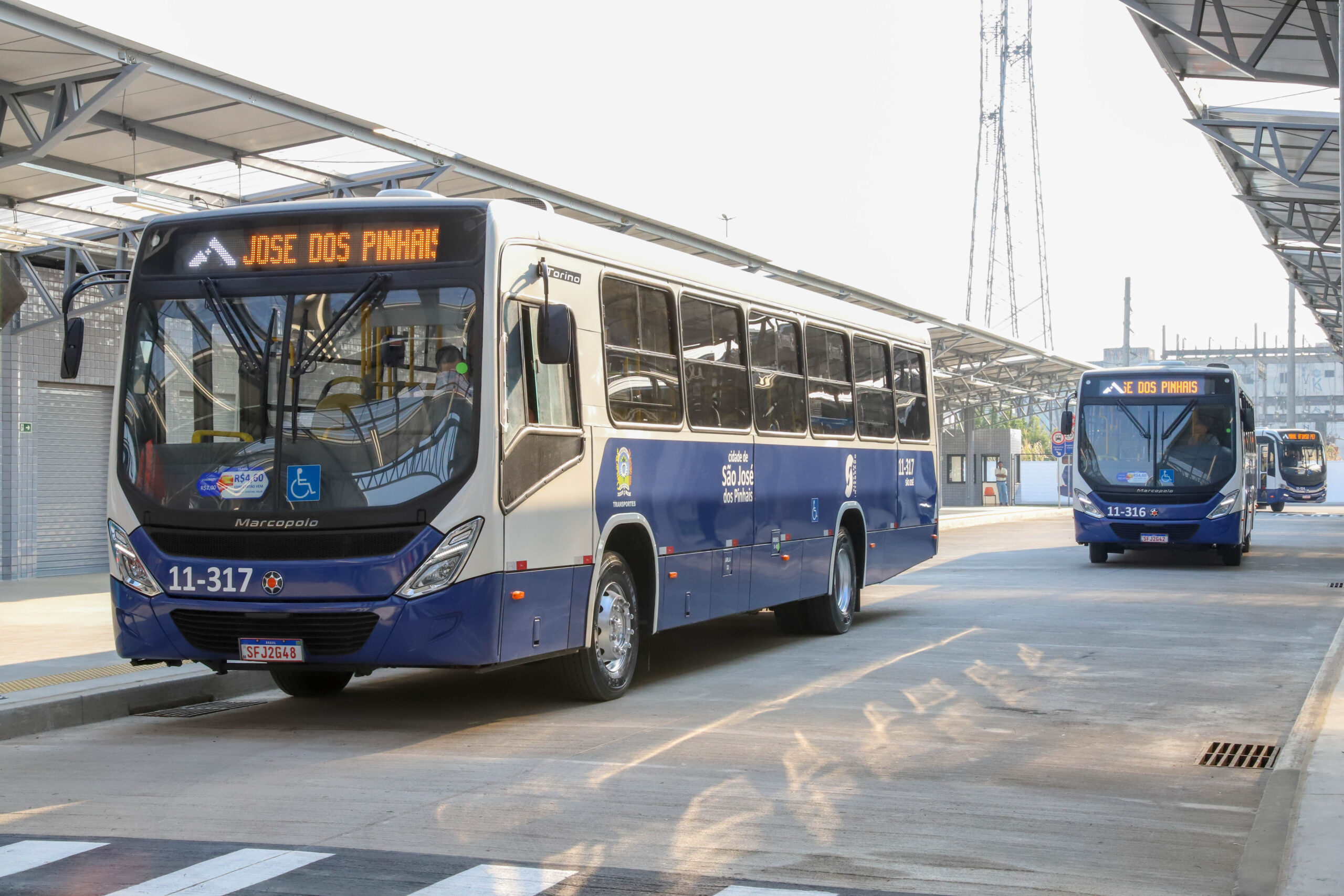 novo terminal metropolitano de ônibus Afonso Pena, em São José dos Pinhais