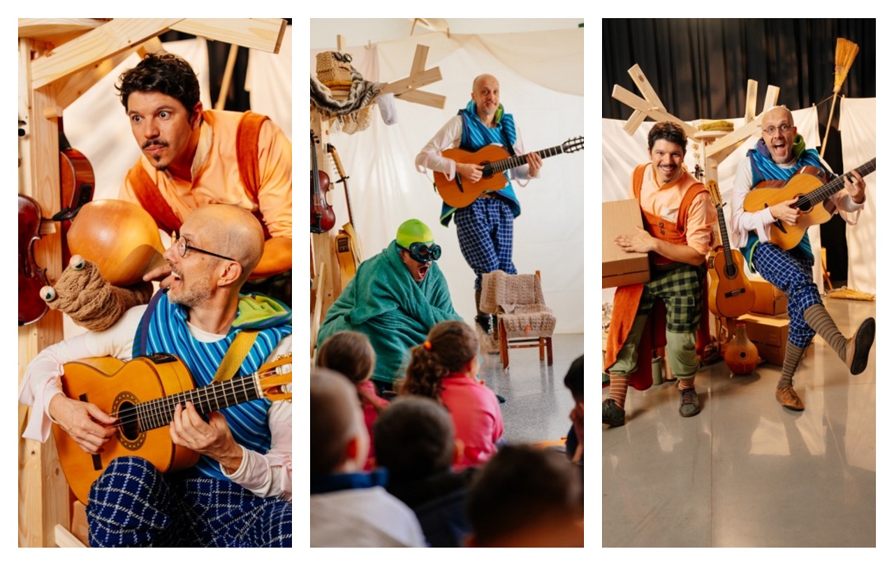 Bichos e Buchichos transforma creches de Curitiba em um palco de imaginação e música