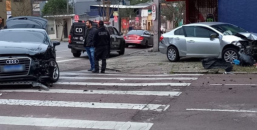 acidente viatura Curitiba