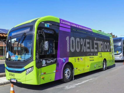 Curitiba receberá R$ 380 milhões para compra de ônibus elétricos