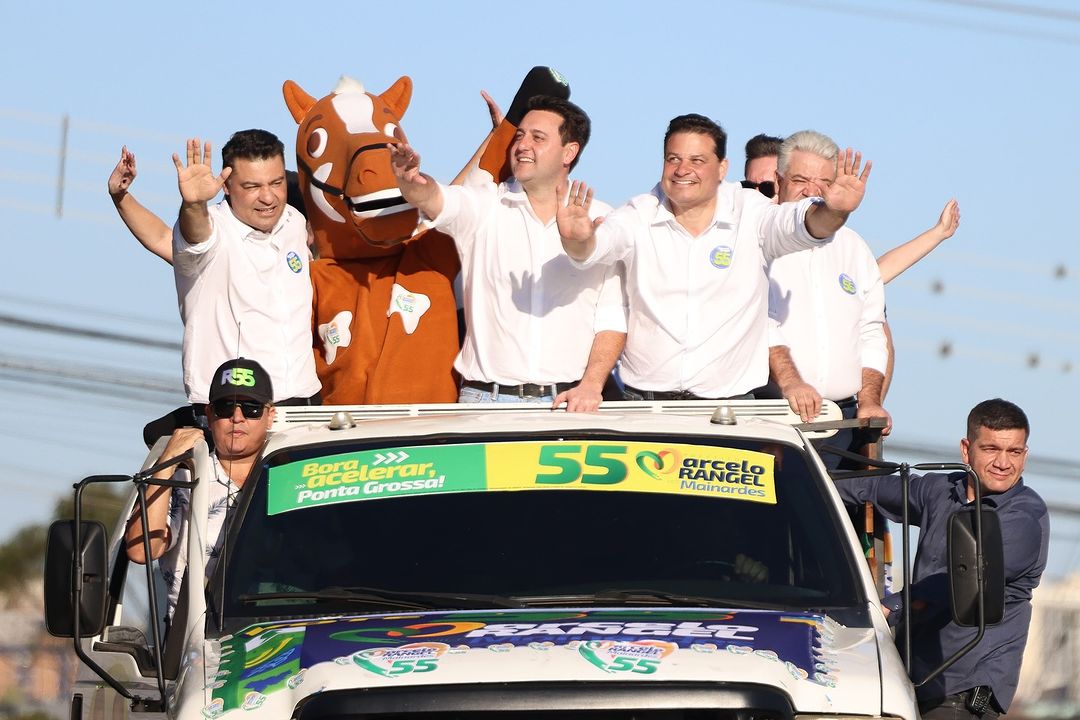 Ratinho Junior corpo a corpo eleições