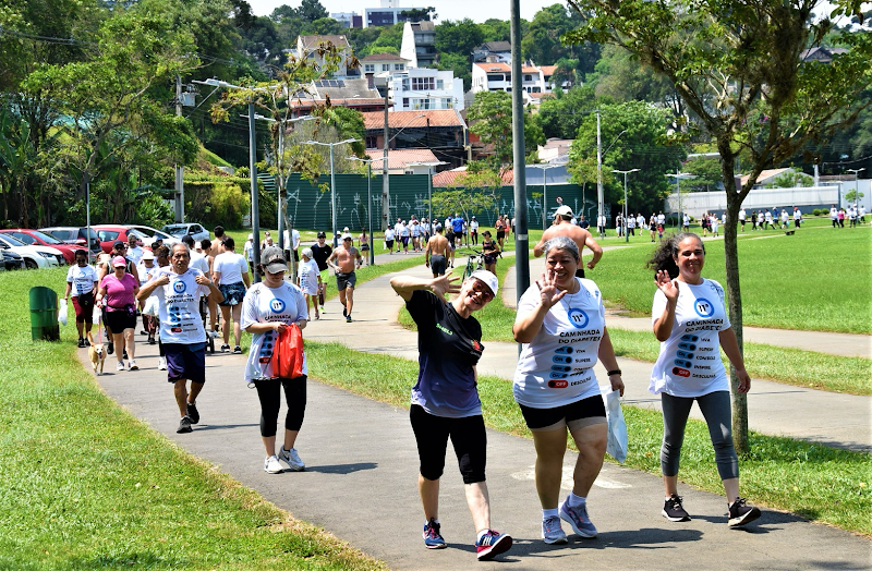 caminhada diabetes Curitiba