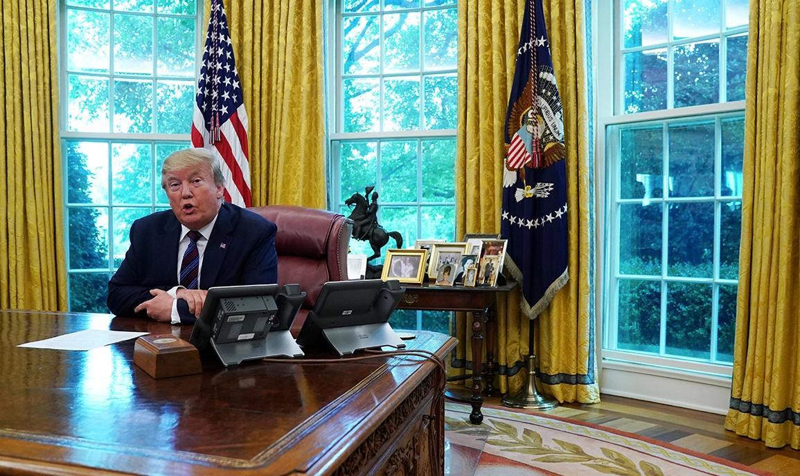 trump salão oval