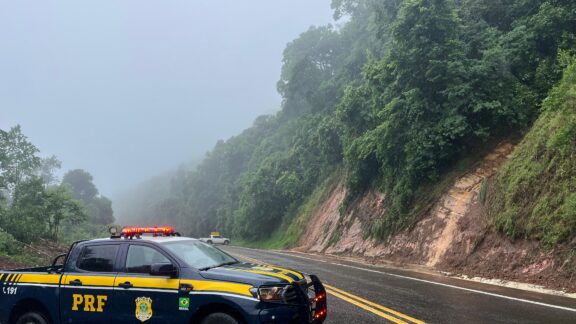 BR-277 segue com trechos interditados nesta segunda-feira; confira