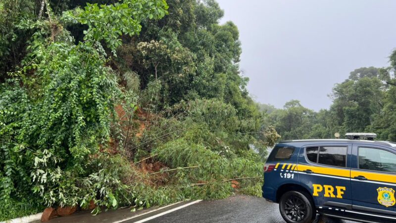 Após cinco dias interditada, BR-277 é liberada no trecho da Serra da Esperança