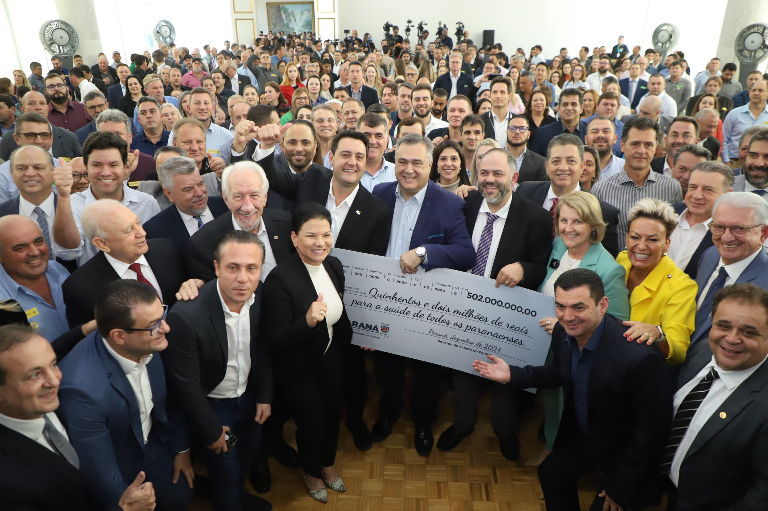 Governo Estadual libera R$ 502 milhões para a saúde do Paraná