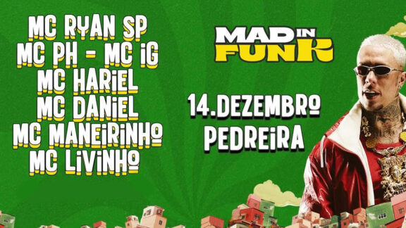 Mad In Funk Festival acontece em Curitiba no próximo sábado (14); veja informações