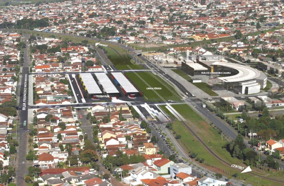 Novo terminal de Curitiba irá custar quase R$ 50 milhões