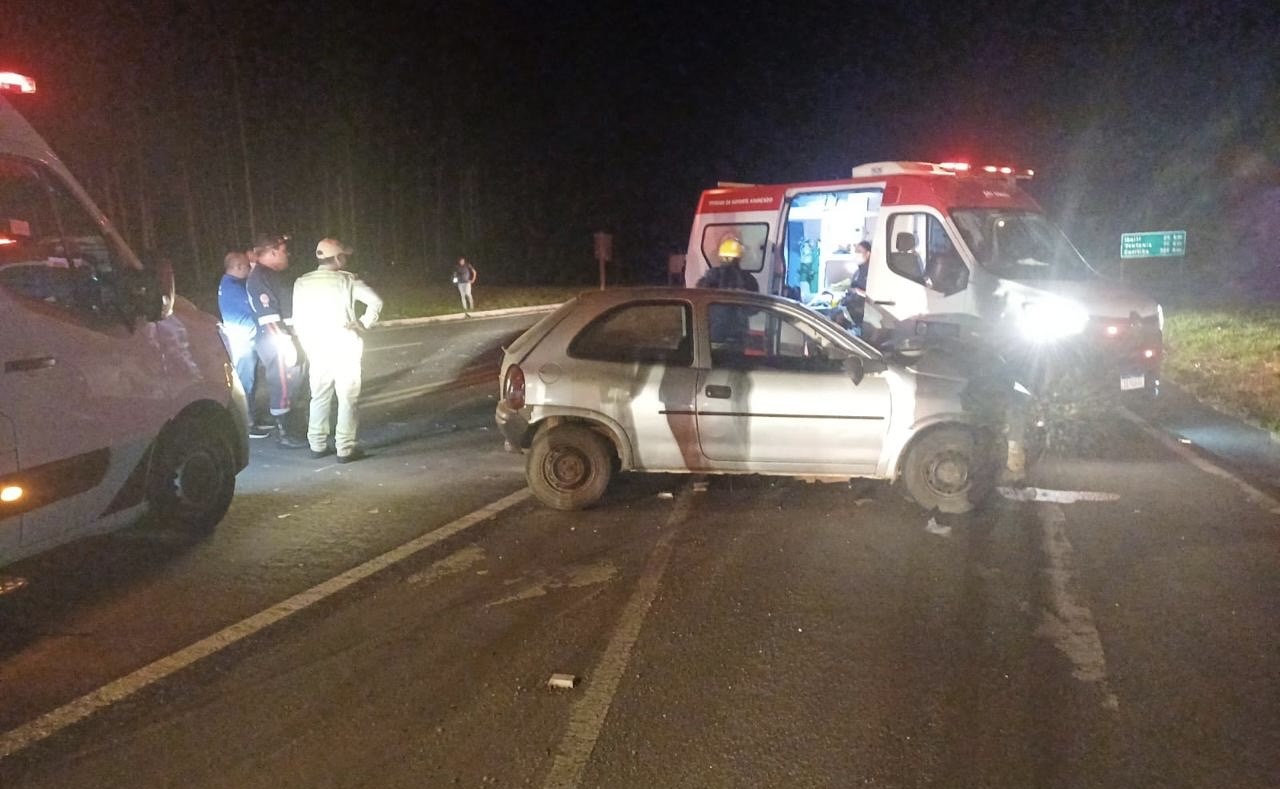 acidente BR-153 motorista bêbado
