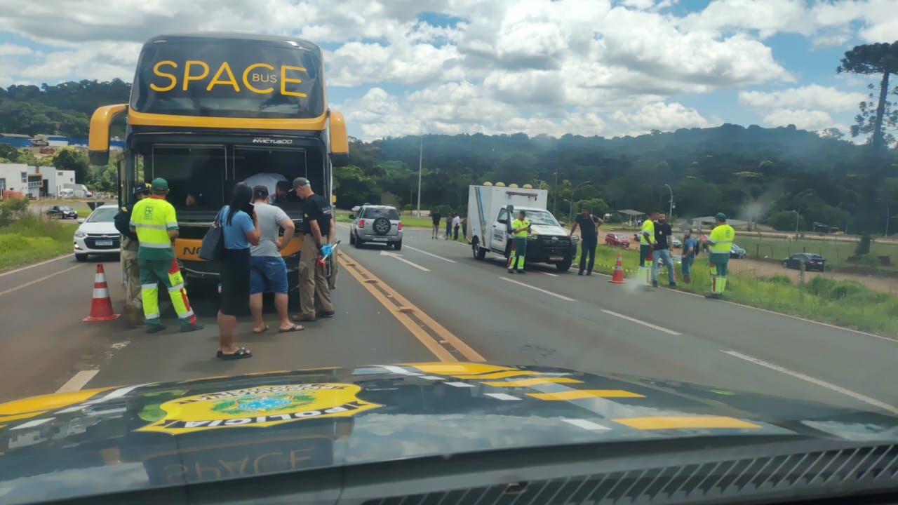 casal morre acidente BR-277 Laranjeiras do Sul