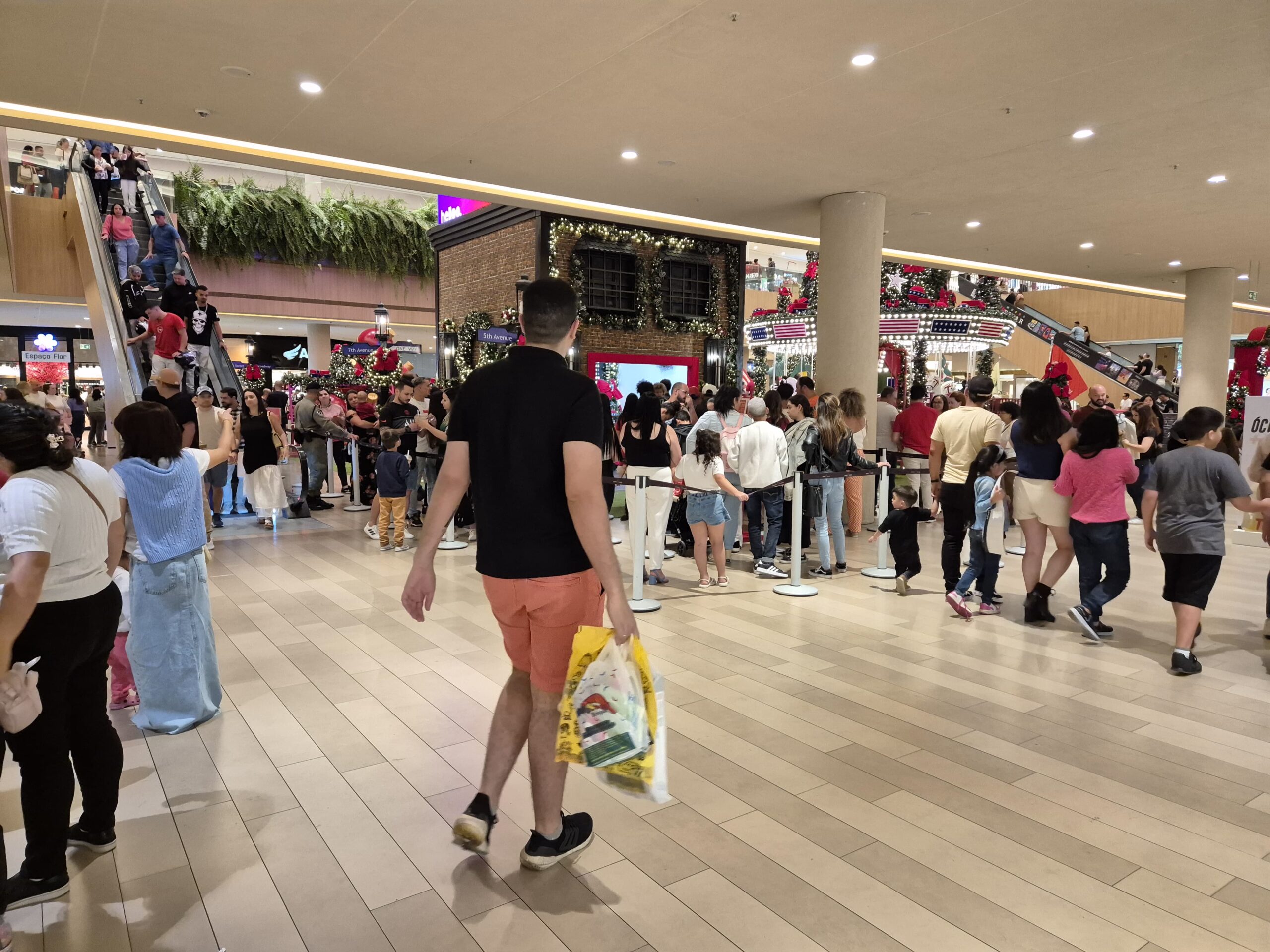 compras presentes de Natal shopping Curitiba