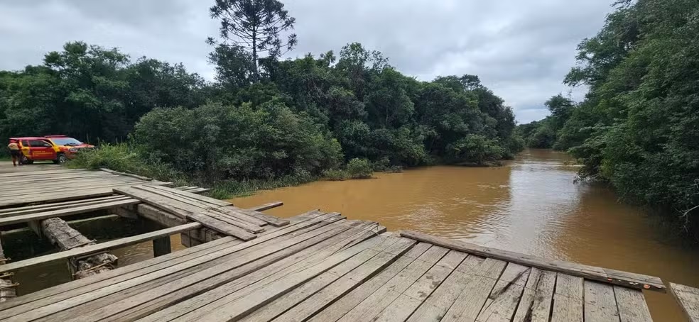 Corpo de idoso que tentou atravessar rio é encontrado no interior do Paraná