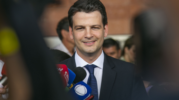 Eduardo Pimentel faz primeira reunião com novos secretários da Prefeitura de Curitiba