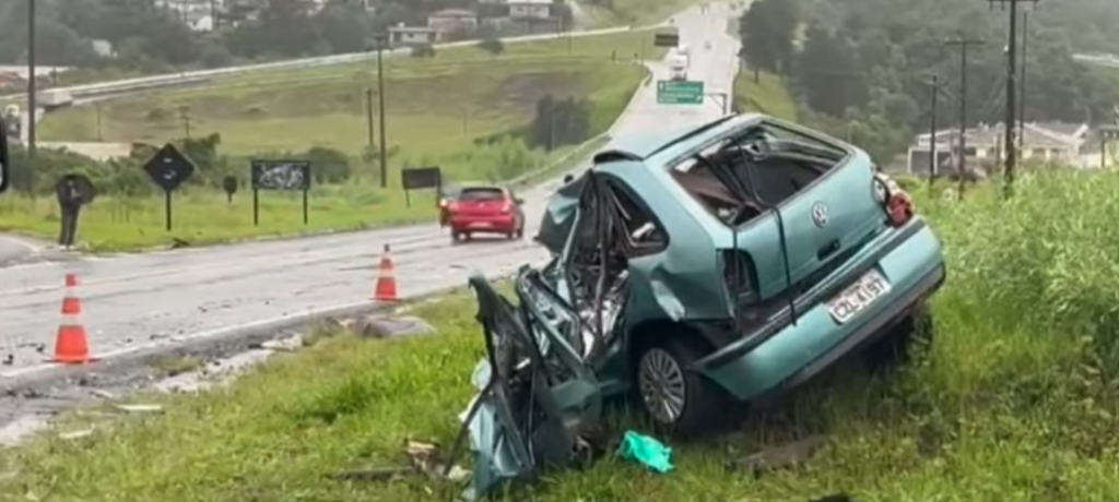 Homem morre em grave acidente no Contorno Norte