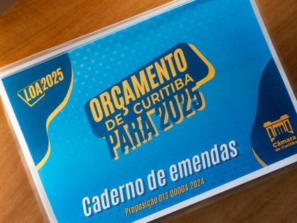 Orçamento de Curitiba para 2025 volta para aprovação na Câmara Municipal