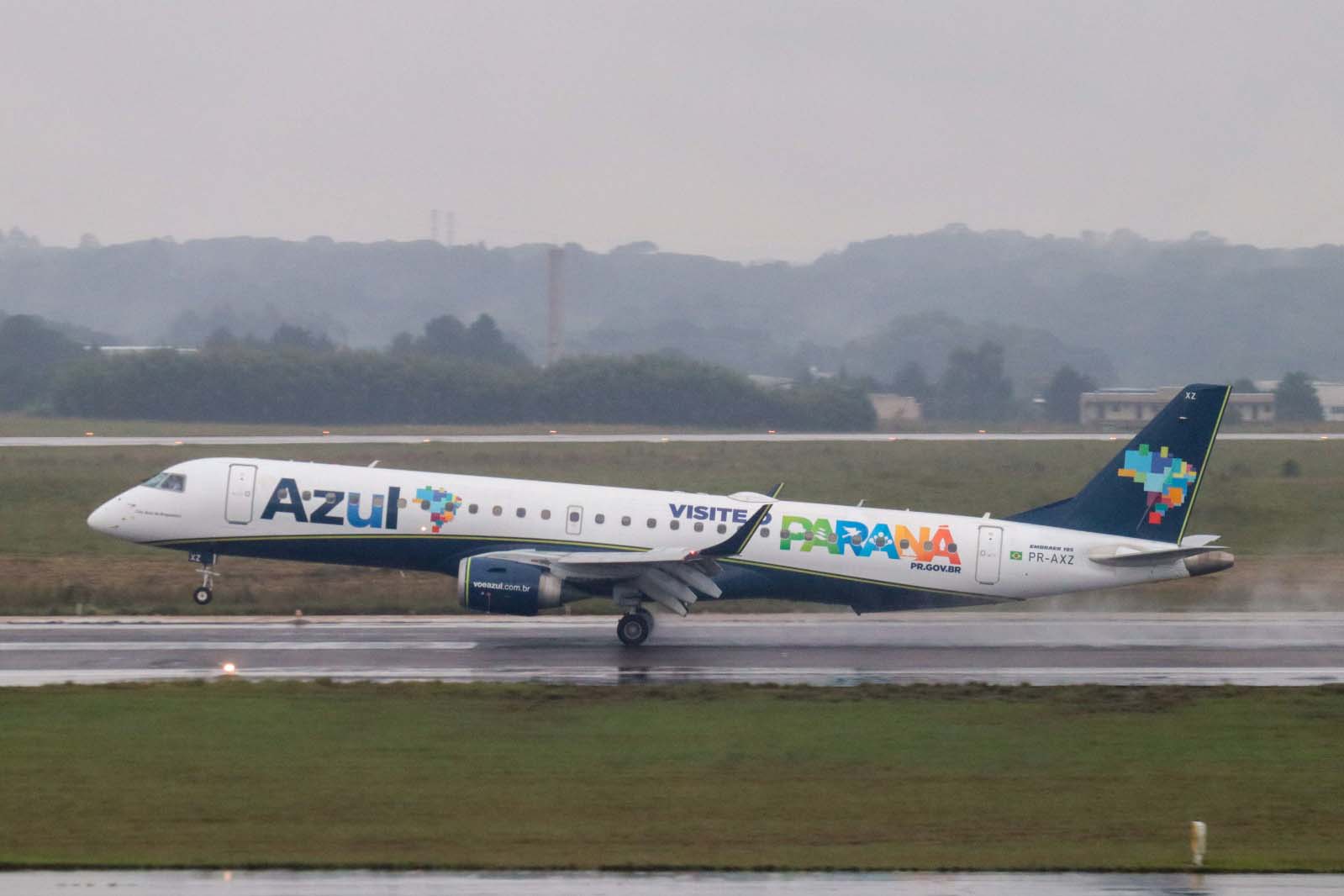 voo Curitiba Assunção Azul