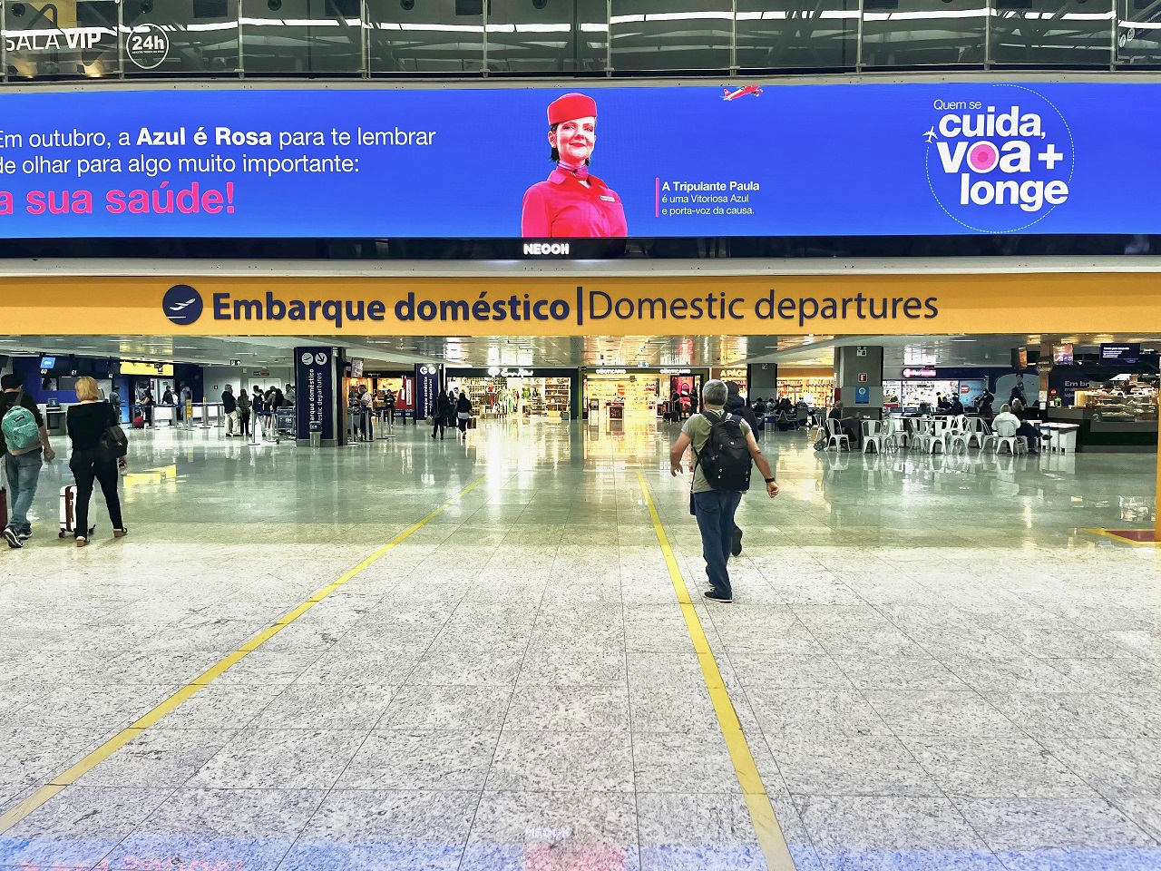 Aeroporto Afonso Pena movimentou mais de 5 milhões de passageiros em 2024