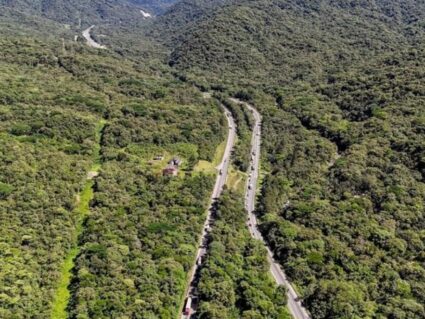 Interdição na BR-376, em Guaratuba, irá bloquear pista sentido Curitiba por 8 meses