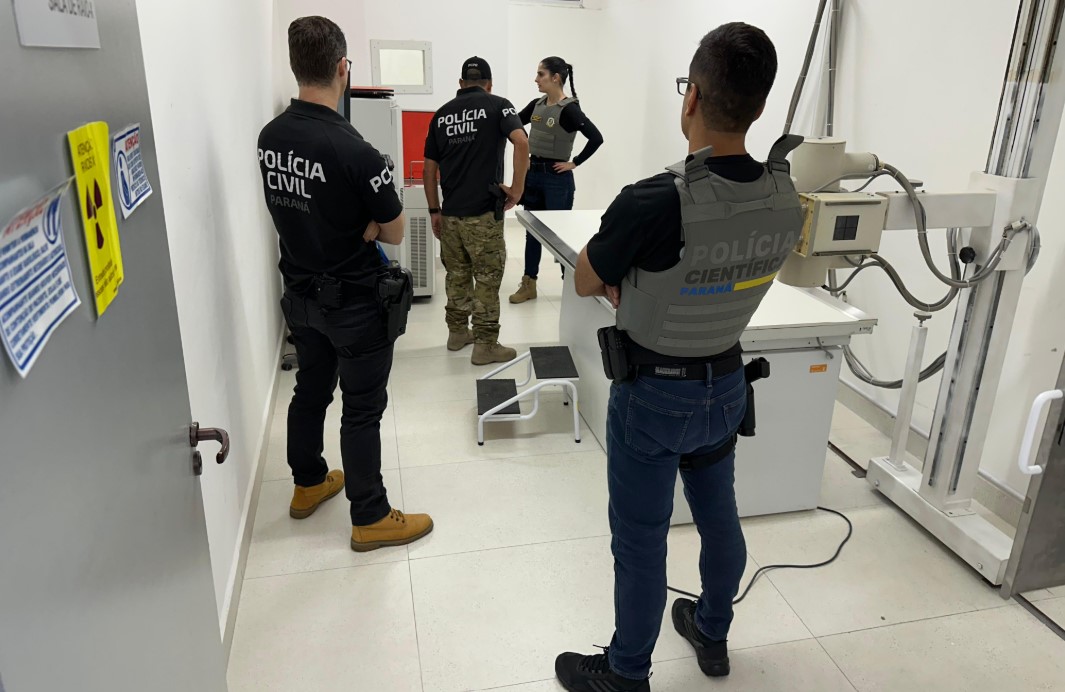 Máquina de Raio-X roubada em Matinhos é encontrada em clínica particular da RMC 
