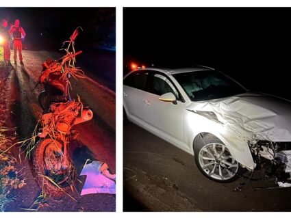 Motociclista morre após ser atingido por carro em acidente na BR-153
