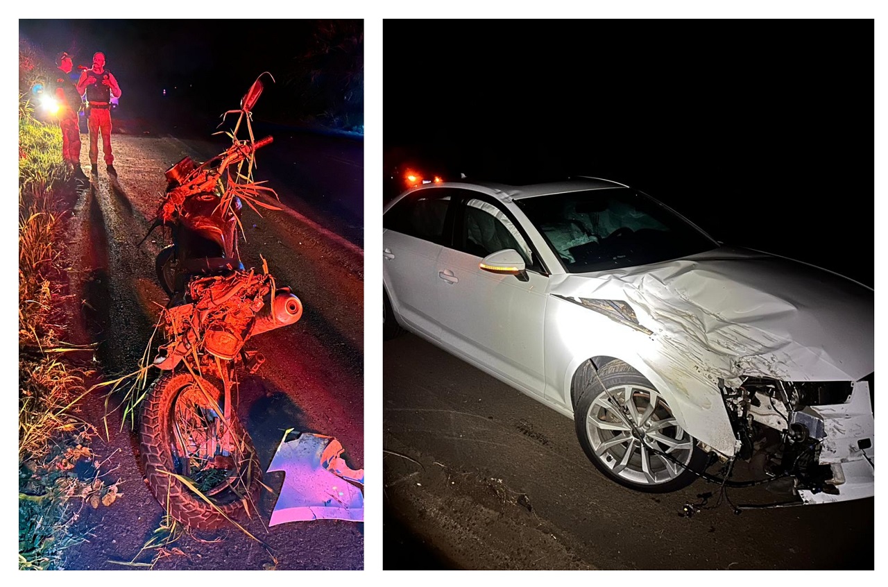 Motociclista morre após veículo ser atingido por carro na BR-153