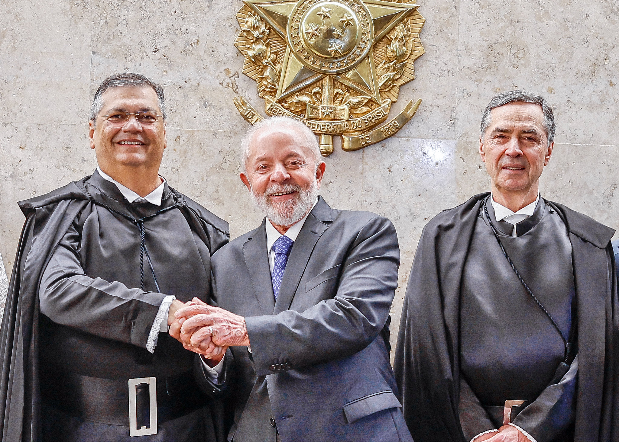 STF Flávio Dino Barroso e Lula