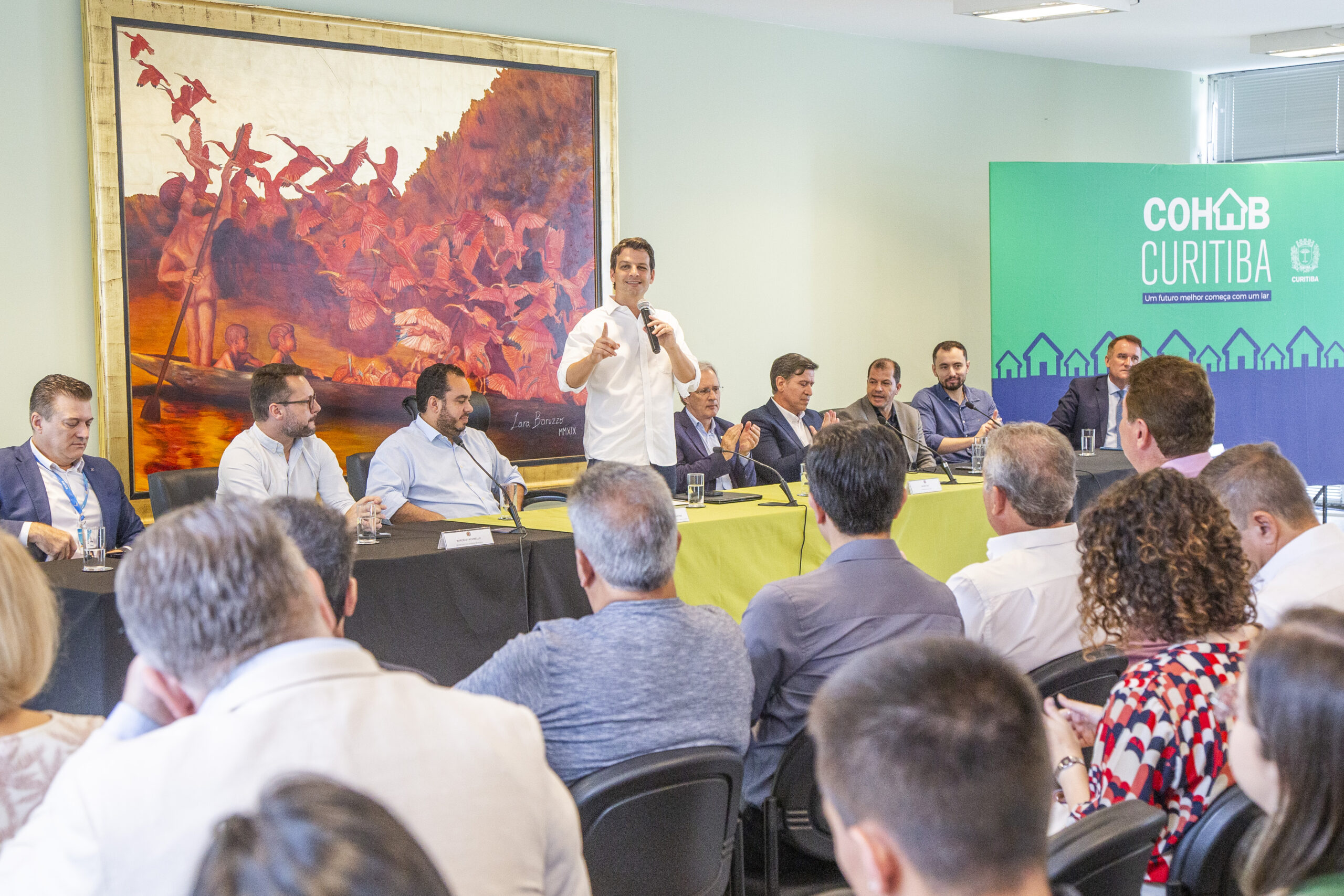 eduardo pimentel prefeito curitiba cohab construção moradias populares
