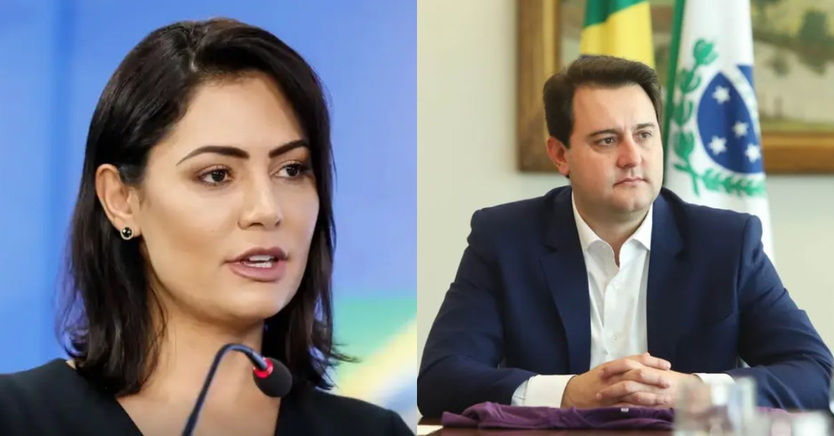 michelle bolsonaro ratinho junior podem formar chapa para 2026