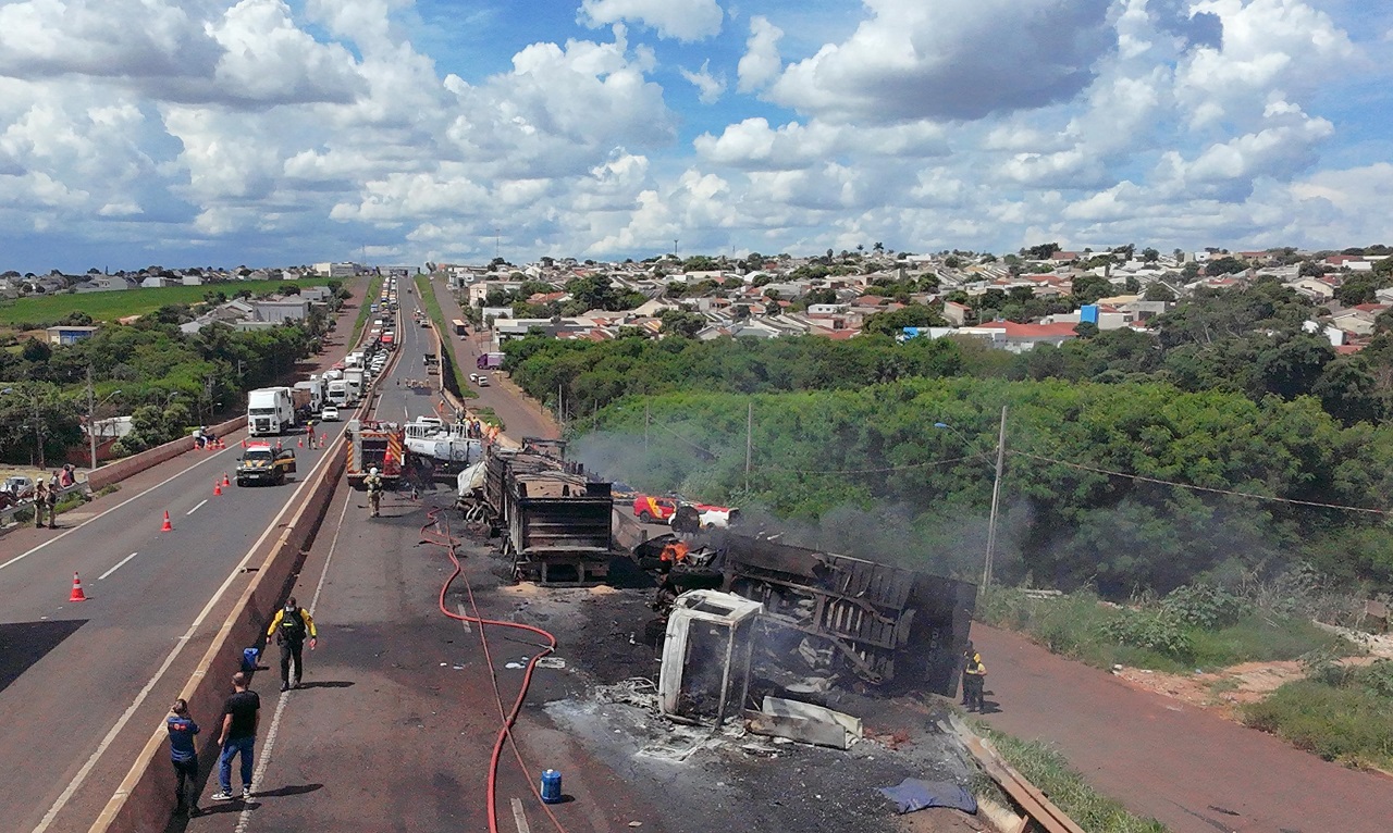 Acidente Contorno Norte Maringá BR-376