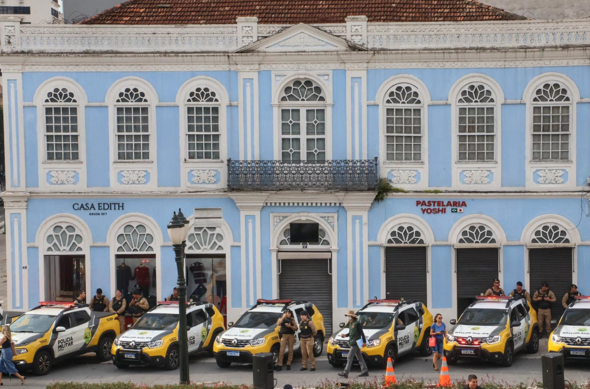 Centro Seguro 120 viaturas e mais de 300 policiais nas ruas