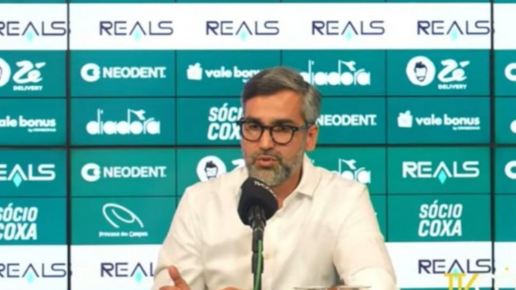 Coritiba anuncia saída do CEO Gabriel Lima