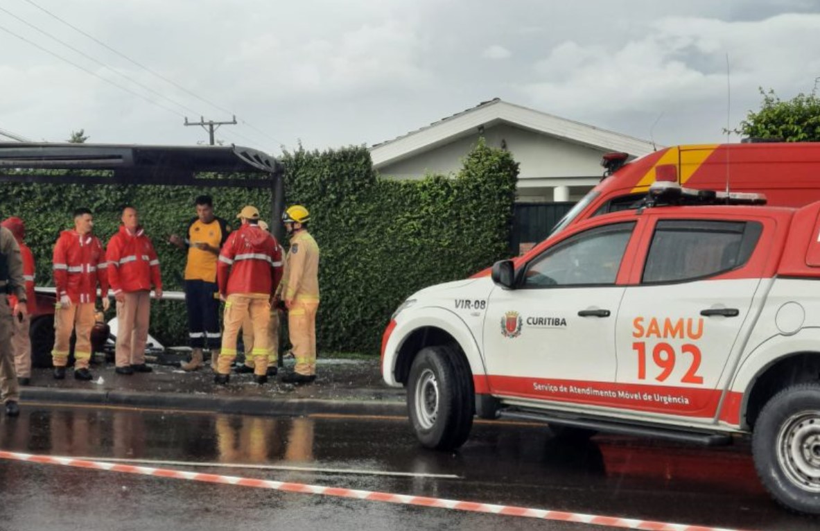 Curitiba registrou 632 acidentes de trânsito
