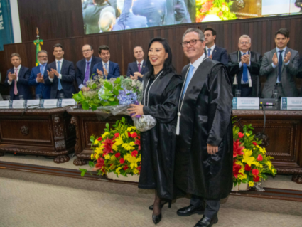 Desembargadora Lídia Maejima toma posse no TJPR