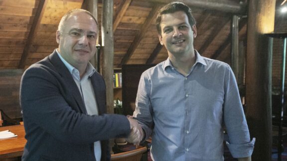 Presidente da Federação Paranaense se encontra com o prefeito Eduardo Pimentel