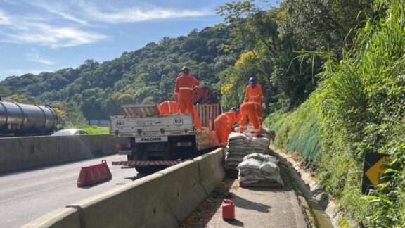 BR-277 continua parcialmente interditada em Morretes