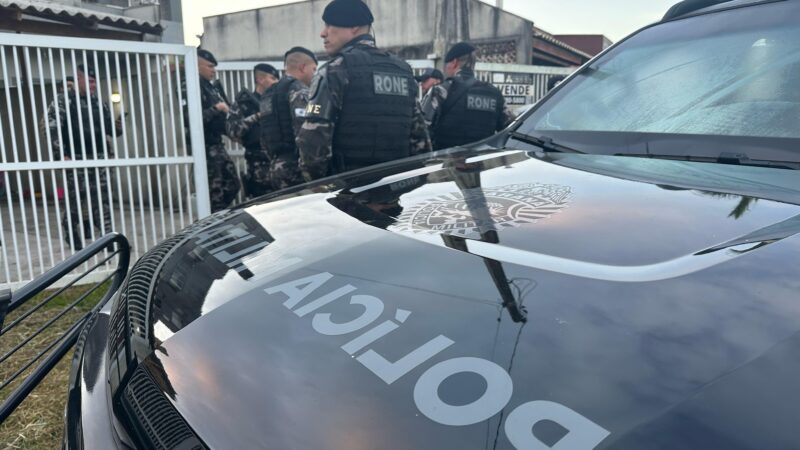 Polícia realiza operação contra o tráfico de drogas no Litoral