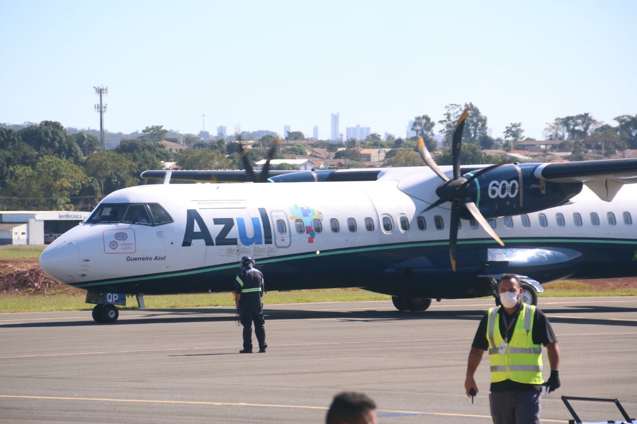 voos Azul Aeroporto de Ponta Grossa