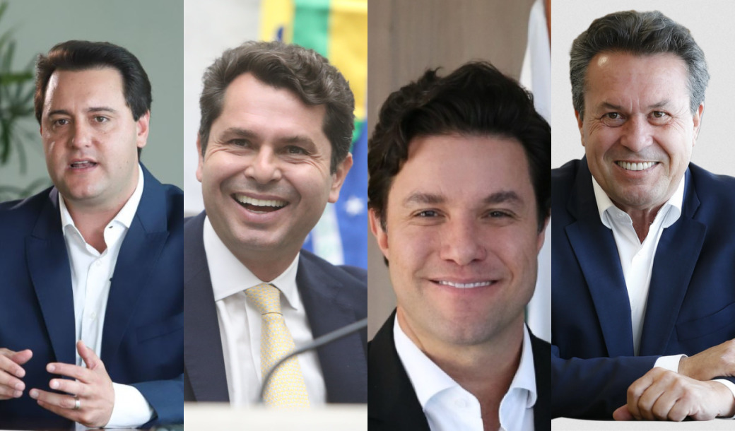 Ratinho, Curi, Guto e Marcio Nunes
