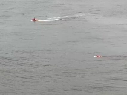 Turista estrangeiro se afoga e desaparece no mar em Matinhos