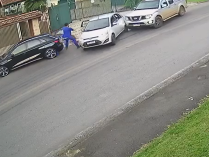 Vídeos mostram tentativa de sequestro em Colombo; assista!