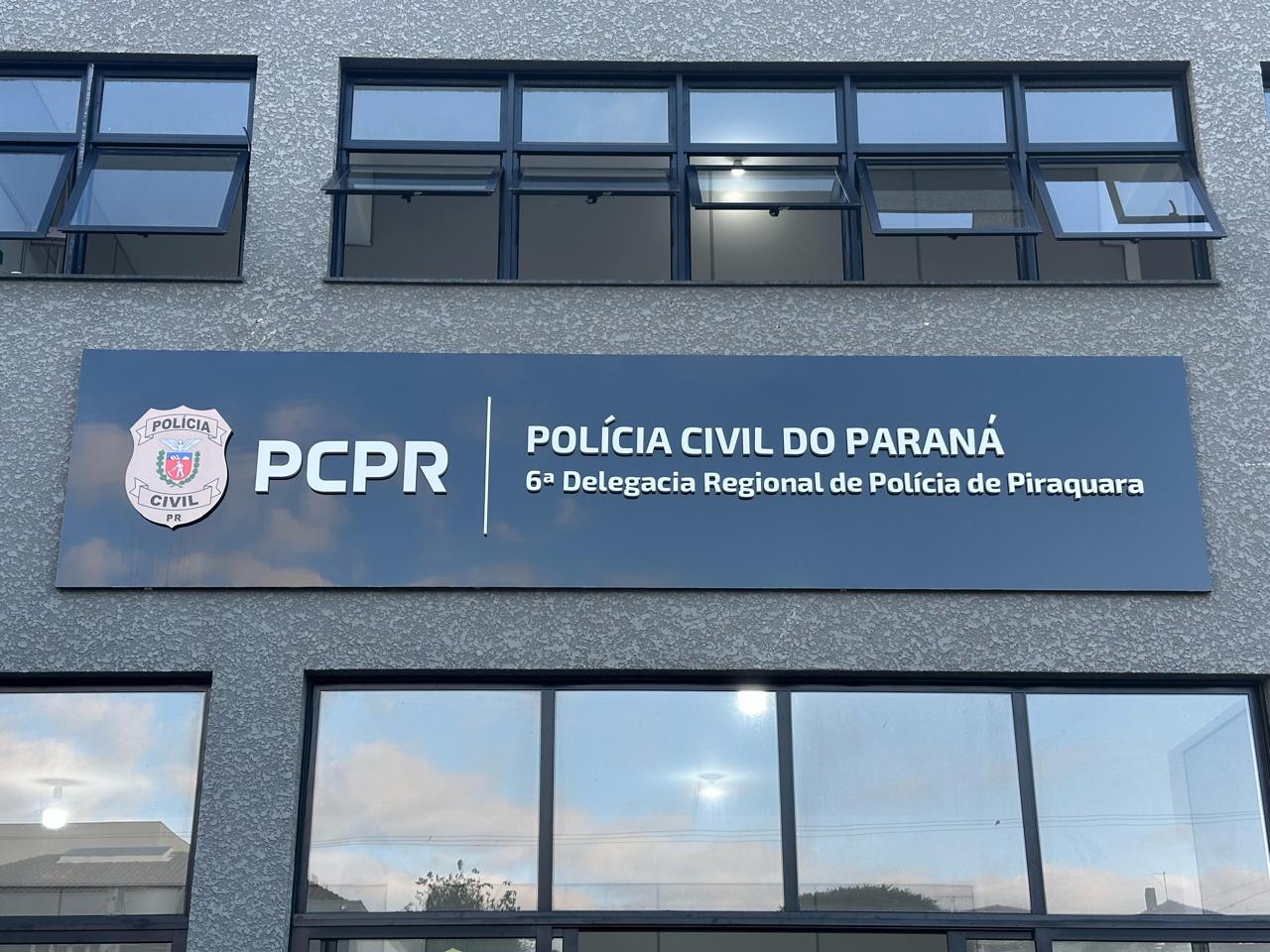 nova delegacia Piraquara Polícia Civil