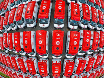 Paraná ganha 143 novas ambulâncias do Samu
