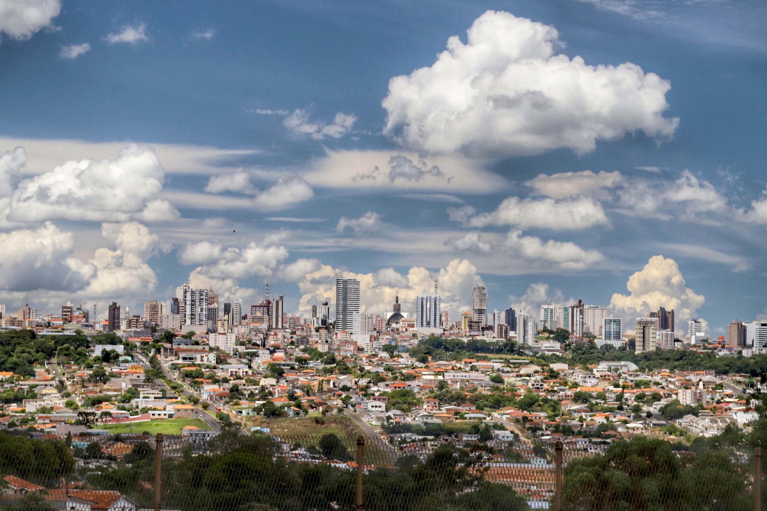 Ponta Grossa previsão do tempo nuvens tempo abafado
