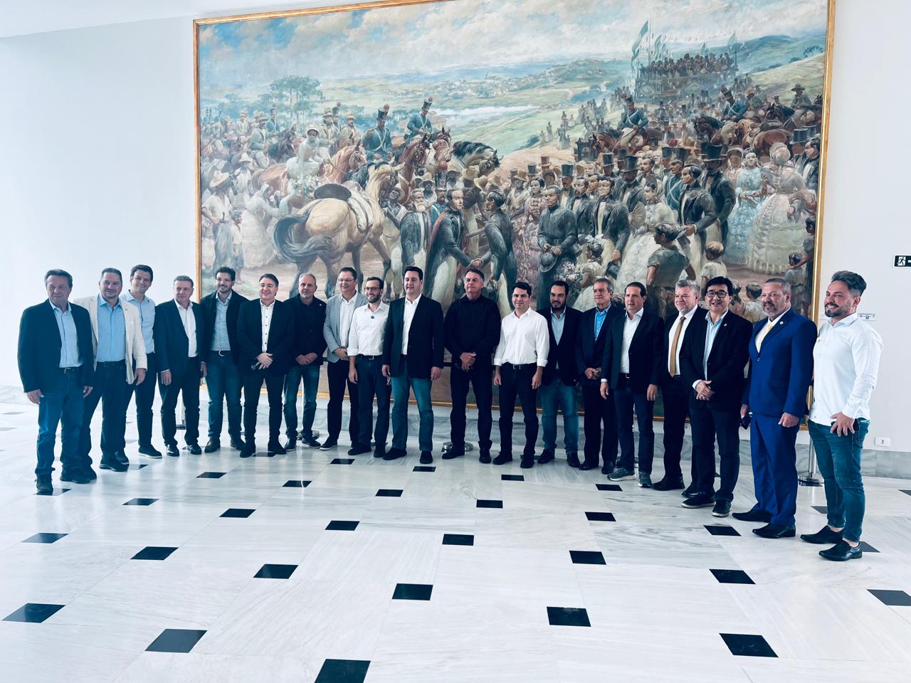 Bolsonaro Ratinho Junior Palácio Iguaçu