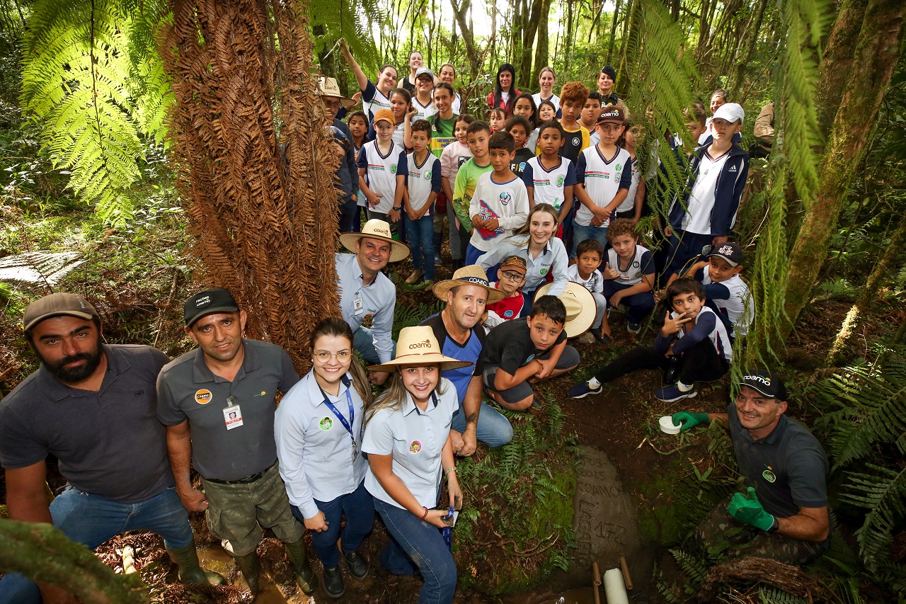 Coamo projeto nascentes de água